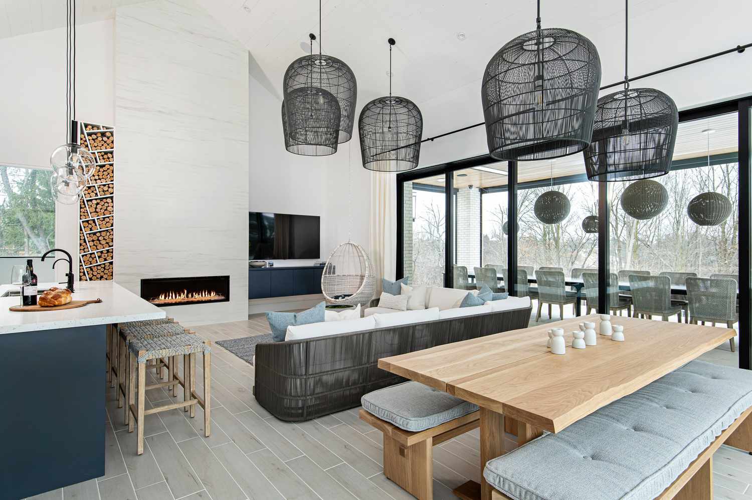 Modern Kitchen & Living Upgrade